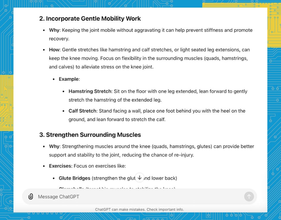 guide on incorporating mobility work and strengthening muscles