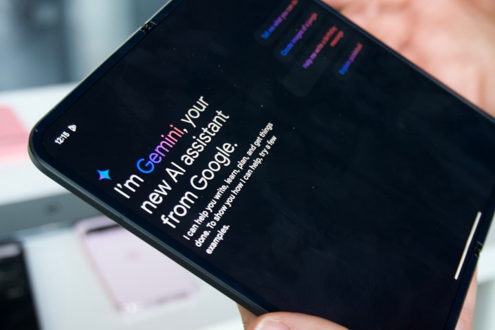 Gemini ejecutándose en Google Pixel 9 Pro Fold.