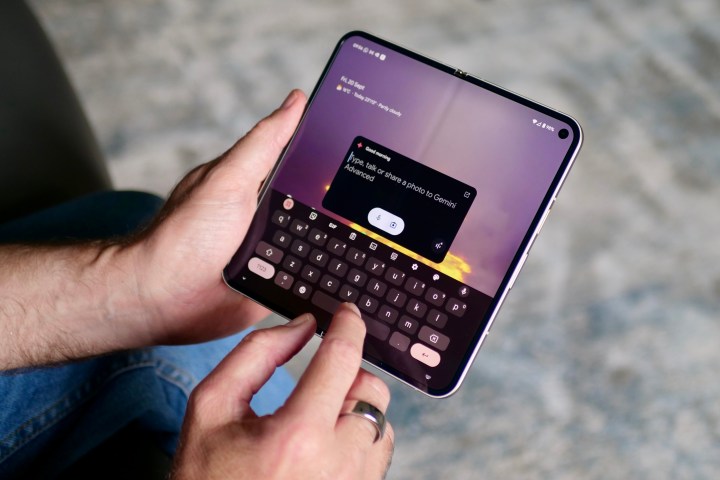 Gemini Advanced en Google Pixel 9 Pro Fold.