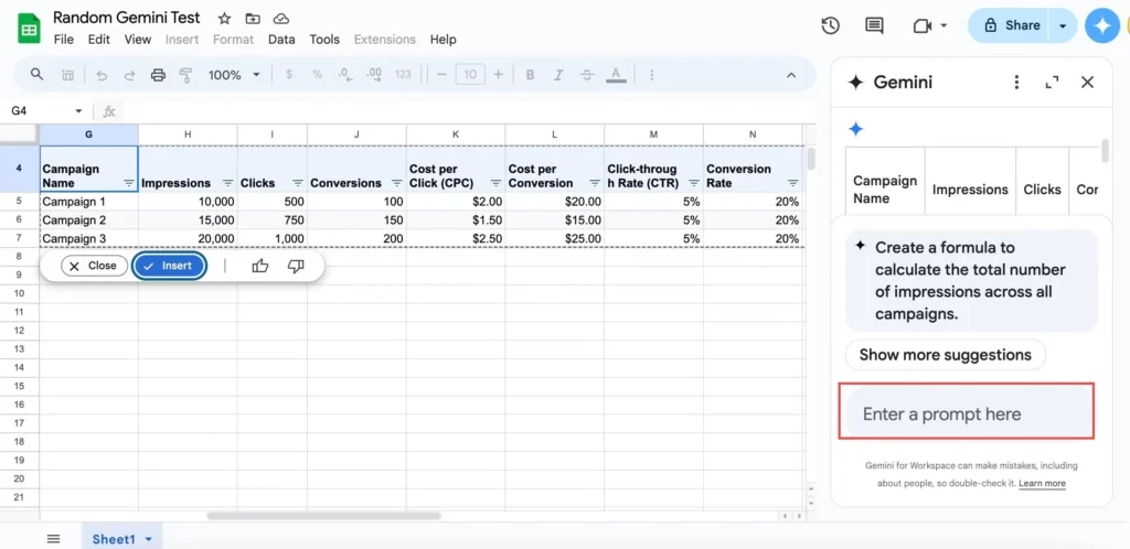 7 formas en las que puedes usar Gemini AI en Google Sheets para mejorar el flujo de trabajo