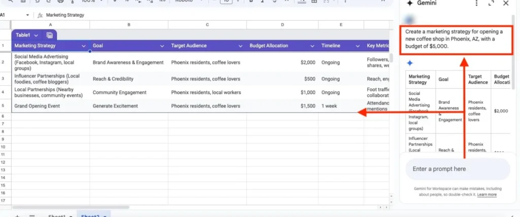 7 formas en las que puedes usar Gemini AI en Google Sheets para mejorar el flujo de trabajo