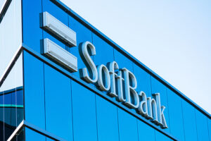SoftBank Signo en Silicon Valley Softbank Vision Fund. Softbank Group Corporation es una compañía de conglomeradas multinacional japonesa - San Carlos, CA, EE. UU. - 2019