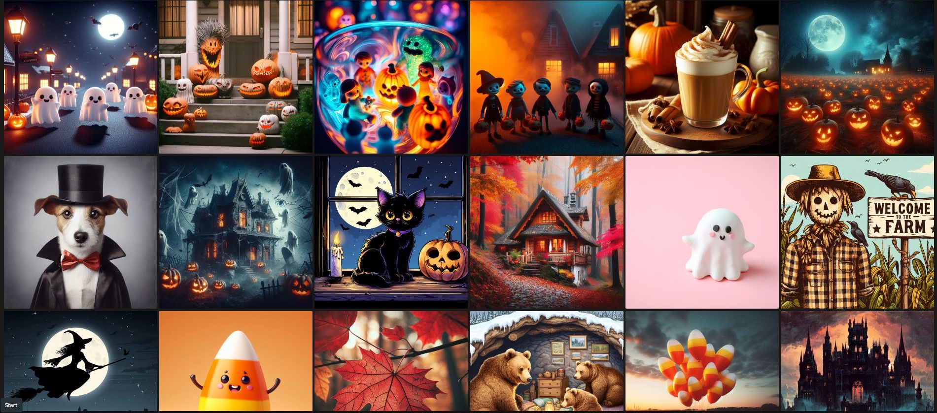 Binge-image-creator-artworks
